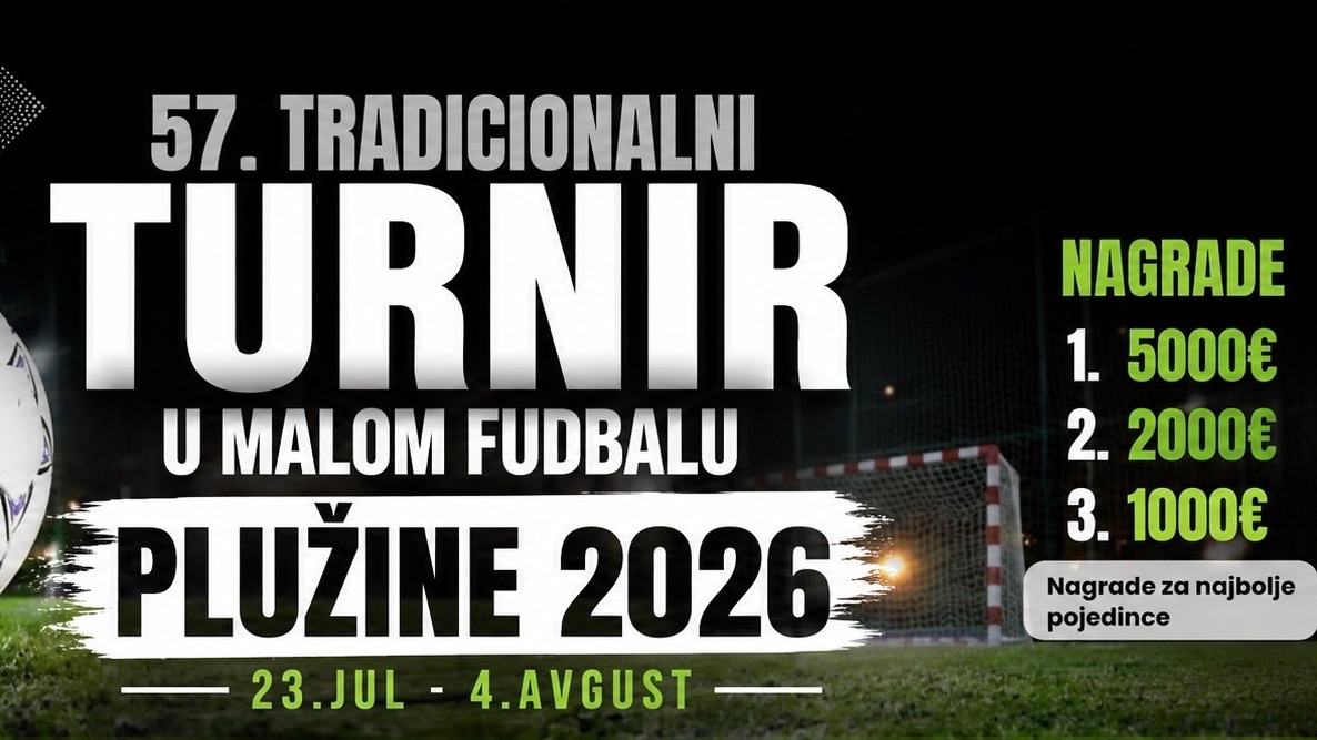 Turnir u malom fudbalu Plužine 2026